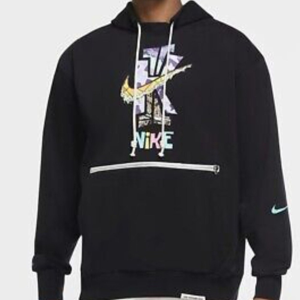 Nike Kyrie Irving Dri FIT Hoodie Black Multicolor XS Unisex